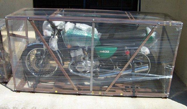 KH400 in packing case